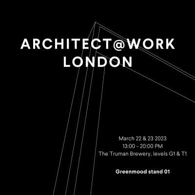 Meet us at Architect@work London!